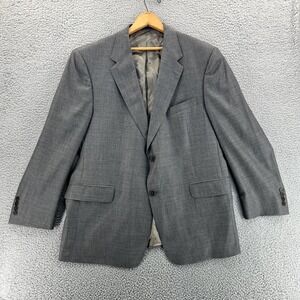 Daniel Cremieux‎ Blazer Mens 44S Gray Loro Piana Italy Wool Sport Coat Jacket